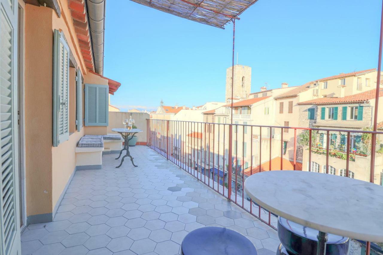 Clt - Unique Duplex & Terrace On The Provencal Market Антиб Экстерьер фото